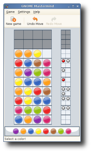 Screenshot of the game using color from MurrinaGilouche and simple theme
