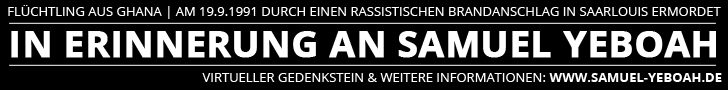 Virtueller Gedenkstein für Samuel Yeboah