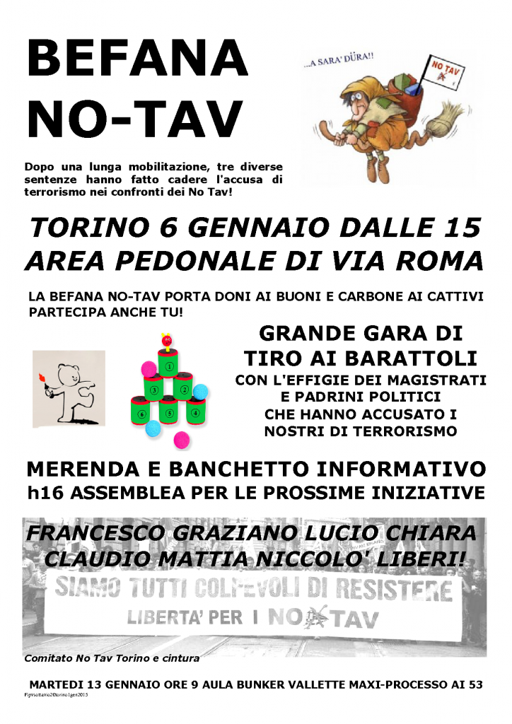 torino befana no tav