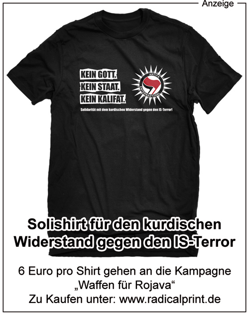 Solishirts für den kurdischen Widerstand
