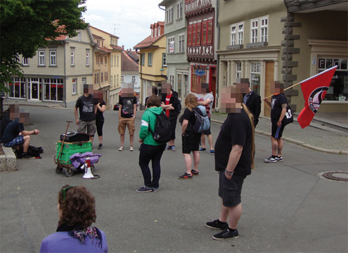 Antifaschistischer Stadtrundgang in Arnstadt