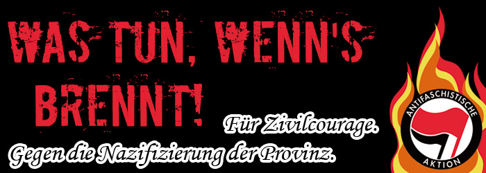 Was tun, wenns brennt!