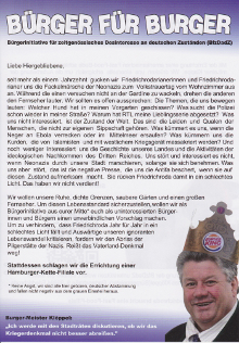Flugblatt vorn