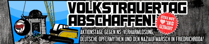 Volkstrauertag abschaffen!