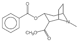 formula chimica della cocaina