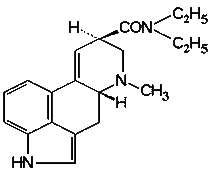 molecola di LSD-25