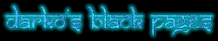 darko's black pages