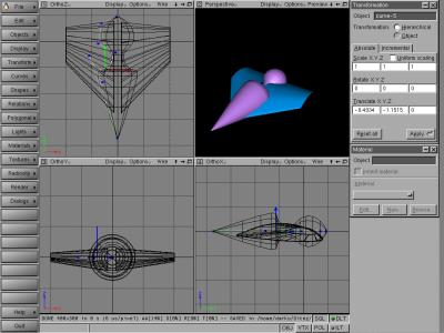 an alien ship project