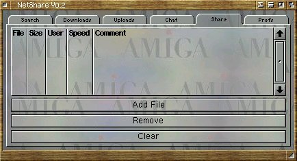 share tab