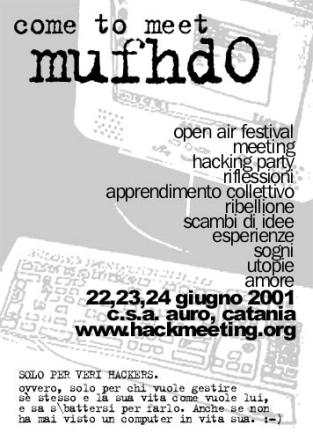 hackmeeting 2001 @ catania