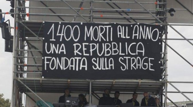 DI LAVORO SI MUORE (ANCORA)