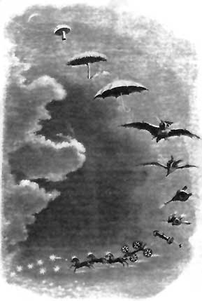 J.J.Grandville: Promenade dans le ciel