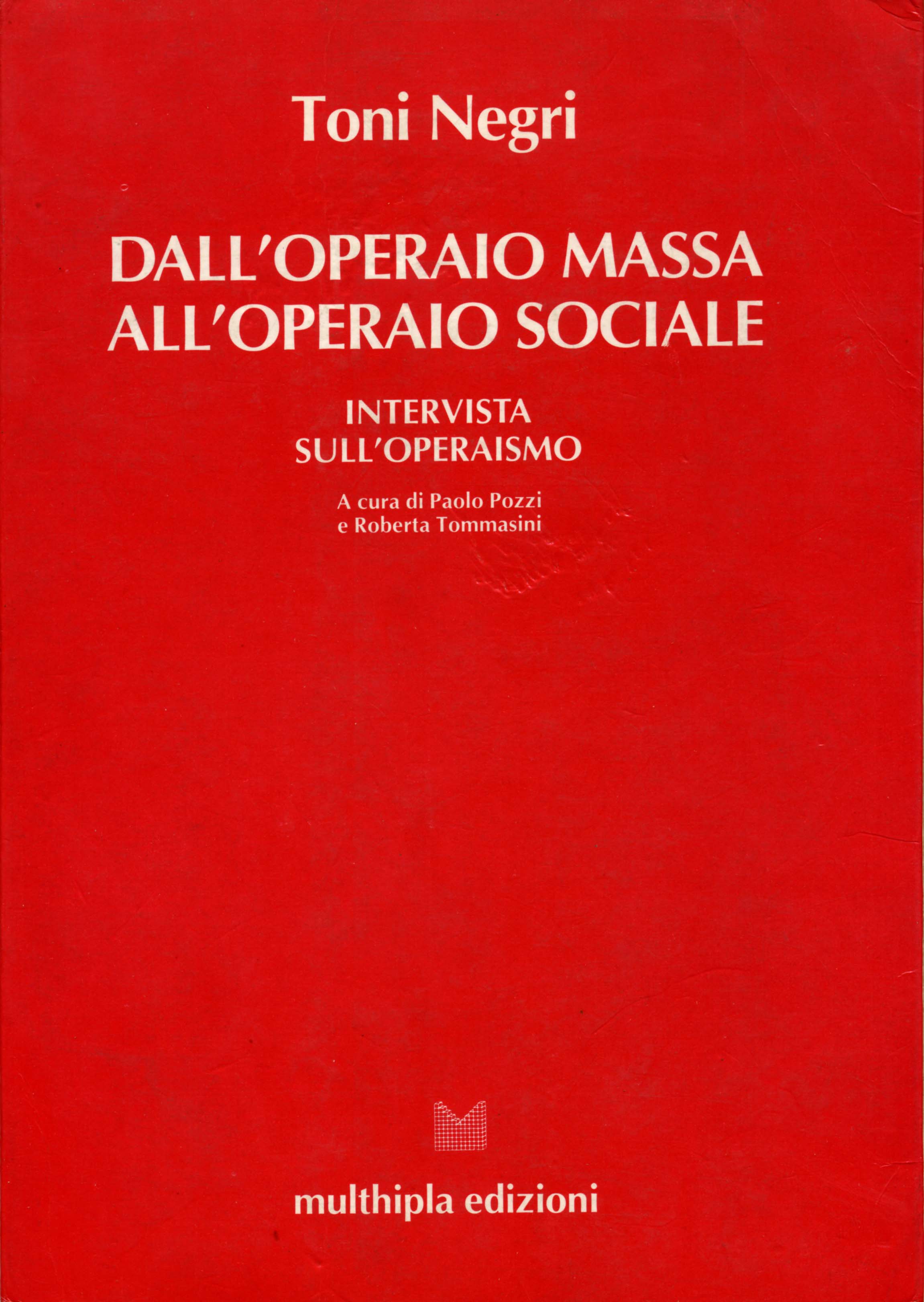 ÎÏοÏÎλεÏμα εικÏÎ½Î±Ï Î³Î¹Î± dal operaio massa al operaio sociale, anni '70, libro, negri