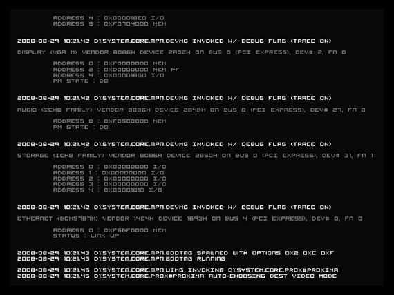 e3 iridium boot log (preview)