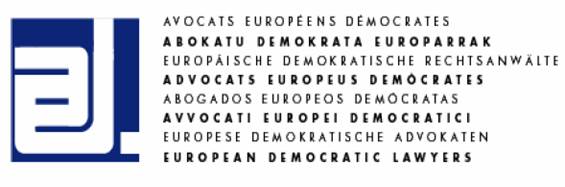 Lettera degli Avvocati Europei Democratici ai Ministri della Giustizia Europei