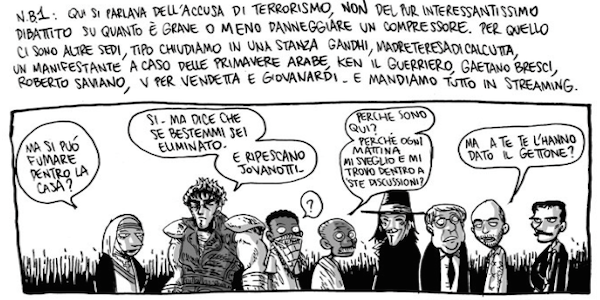 Il terrorismo e gli universi paralleli – Zerocalcare