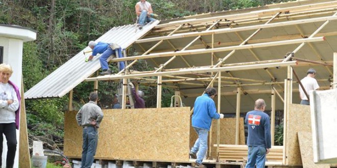 Vaie, proseguono i lavori: copertura terminata!