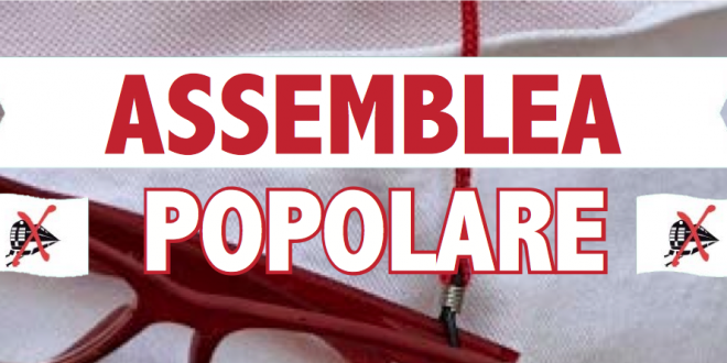 Lunedì 27 aprile, h 21, al Palanotav di Bussoleno: assemblea popolare