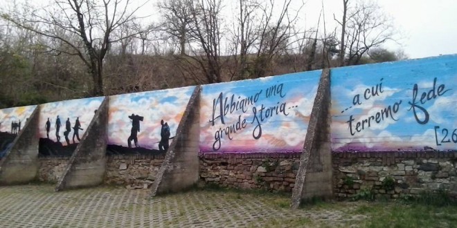 Un murales per ricordare l’assalto al Dinamitificio. Partono le iniziative del 70esimo