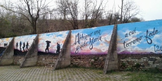 Un murales per ricordare l’assalto al Dinamitificio. Partono le iniziative del 70esimo