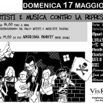 Artisti e musica contro la repressione 17-5-2015