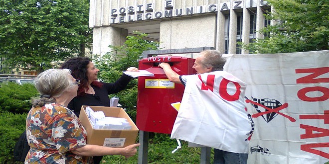 Pericolose antagoniste spediscono centinaia di lettere contro il Tav