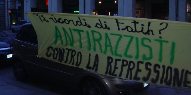 Condanne per gli antirazzisti torinesi: chi non ferma la barbarie ne è complice