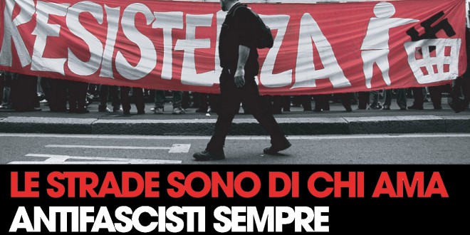 Sabato 27/2 presidio antifascista ad Almese!