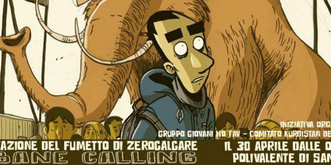 30 aprile. Zerocalcare a S.Didero presenta “Kobane calling”